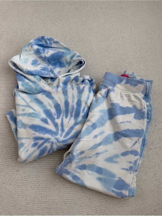J. Crew Tops - J Crew 100% Cotton Tie Dye 2 Piece Sweat Set Size XS